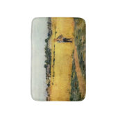 穀物畑（Berthe Morisot著） バスマット (正面縦)