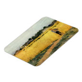 穀物畑（Berthe Morisot著） マグネット (左側)