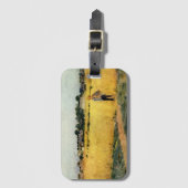 穀物畑(Berthe Morisot著) ラゲッジタグ (正面縦)