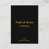 穀物ATCの分野 名刺 (裏面)