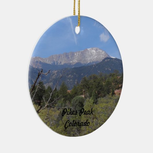穂先ピークコロラドスプリングス セラミックオーナメント (右)