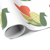 穂軸のトウモロコシ ラッピングペーパー (ロールコーナー)