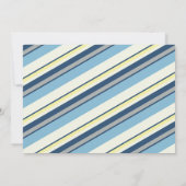 積まれた本のベビーシャワー招待状 招待状 (裏面)