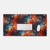 積みアート積みレンガ デスクマット (キーボード&マウス)