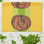 積み上げカボチャBOOキッチンタオル キッチンタオル (折り畳み)