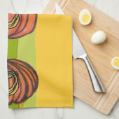 積み上げカボチャBOOキッチンタオル キッチンタオル (四つ折り)