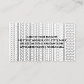 積み上げタイヤのロゴ | スポーツカーパターン 名刺 (裏面)