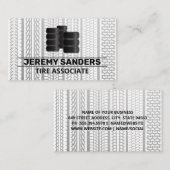 積み上げタイヤのロゴ | タイヤマーク 名刺 (正面/裏面)