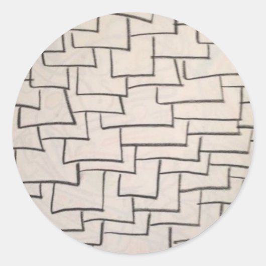 積み上げタイル ラウンドシール (正面)