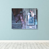 積み上げデッキ キャンバスプリント (インサイチュ (ウッドフロア))