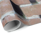 積み上げレンガのパターン ラッピングペーパー (ロールコーナー)