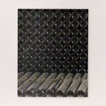 積み上げワインボトル