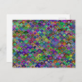 積み上げ円はがき ポストカード (正面/裏面)