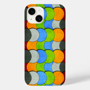 積み上げ円 – シャーリーテイラーによるテクスチャ Case-Mate iPhone 14ケース