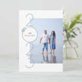 積み上げ年新年カードポートレート シーズンカード (スタンド正面)