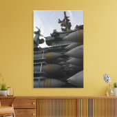 積み上げ準備の完了 キャンバスプリント (インサイチュ (リビング))