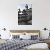 積み上げ準備の完了 キャンバスプリント (インサイチュ (寝室))