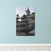 積み上げ準備の完了 キャンバスプリント (インサイチュ (ウッドフロア))