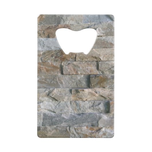 積み上げ石スラブ クレジットカード栓抜き (裏面)