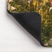 積み上げ薪秋自然 マウスパッド (コーナー)