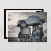 積み上げ車のカーンジ ポストカード (正面/裏面)