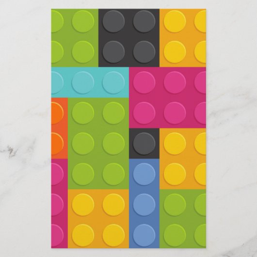 積み木 便箋 (正面)