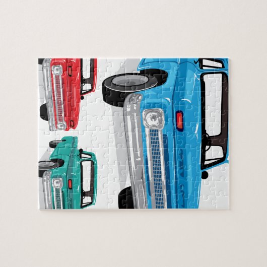 積み込みの農場のトラック ジグソーパズル (横)