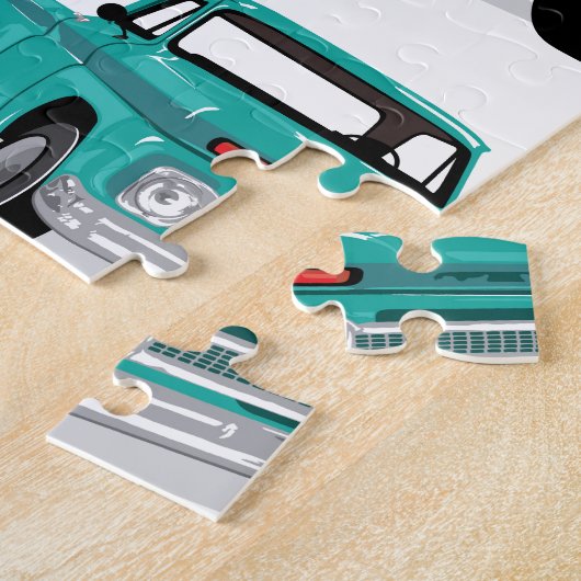 積み込みの農場のトラック ジグソーパズル (側面)