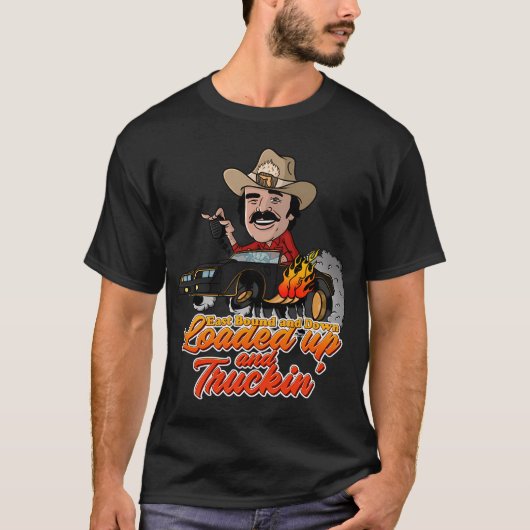 積み込んでトラック移動中 Tシャツ (正面)