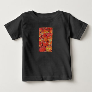 積み重なったジャック・オ・ランタン ベビーTシャツ