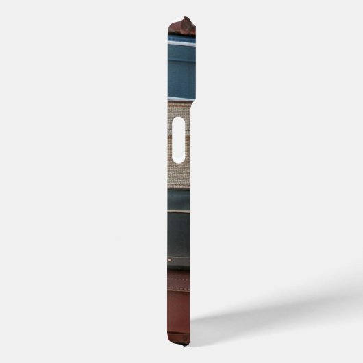 積み重なったヴィンテージスーツケース Case-Mate iPhoneケース (裏面 / 右)