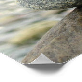 積み重なった岩のポスター ポスター (角)