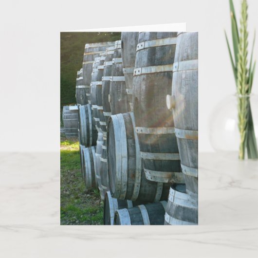 積み重ねた樽 カード (正面)