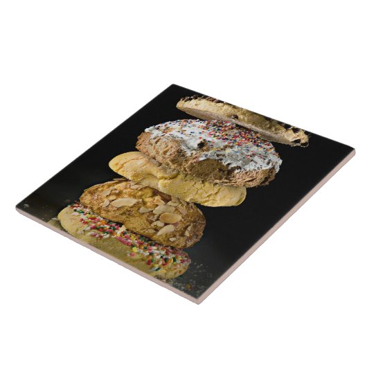 積み重ねのクッキー タイル (側面)