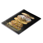 積み重ねのクッキー ノートブック (左側)