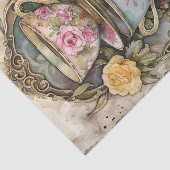 積み重ねられたティーカップのデカップデカップティッシュペーパー 薄葉紙 (詳細)