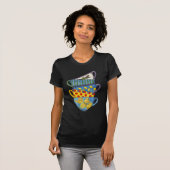 積み重ねられたティーカップ2 Tシャツ (正面フル)
