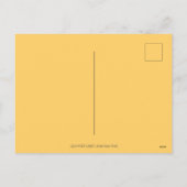 積み重ねられたハロウィーンバンニー、キャンディーコーンカラフル、 シーズンポストカード (裏面)