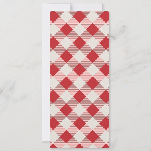 積み重ねられたハンバーガーのCookoutの招待状 招待状 (裏面)