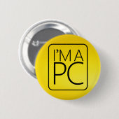 積み重ねられたボタン 缶バッジ (正面&裏面)