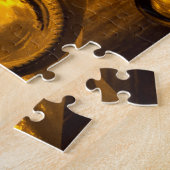 積み重ねられたボトル ジグソーパズル (側面)