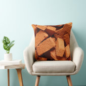 積み重ねられたレンガの建築 クッション (椅子)