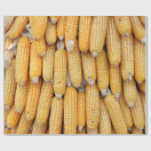 積み重ねられた乾燥トウモロコシ。 ラッピングペーパー (フラット)