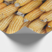 積み重ねられた乾燥トウモロコシ。 ラッピングペーパー (角)