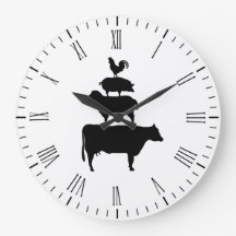 積み重ねられた家畜