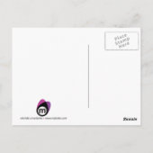 積み重ねられた岩のはがき ポストカード (裏面)