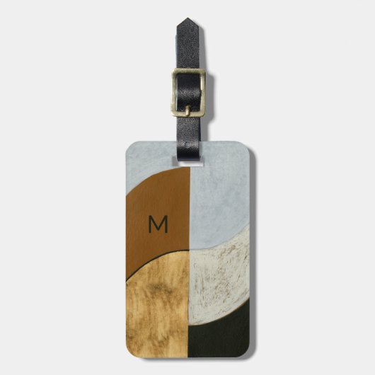 積み重ねられた硬貨II ラゲッジタグ (正面縦)