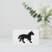 積み重ねられた馬 名刺 (スタンド正面)