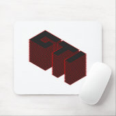 積み重ねられたGTI マウスパッド (マウス)