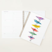 積み重ねカラフル鳥 プランナー手帳 (ディスプレー)
